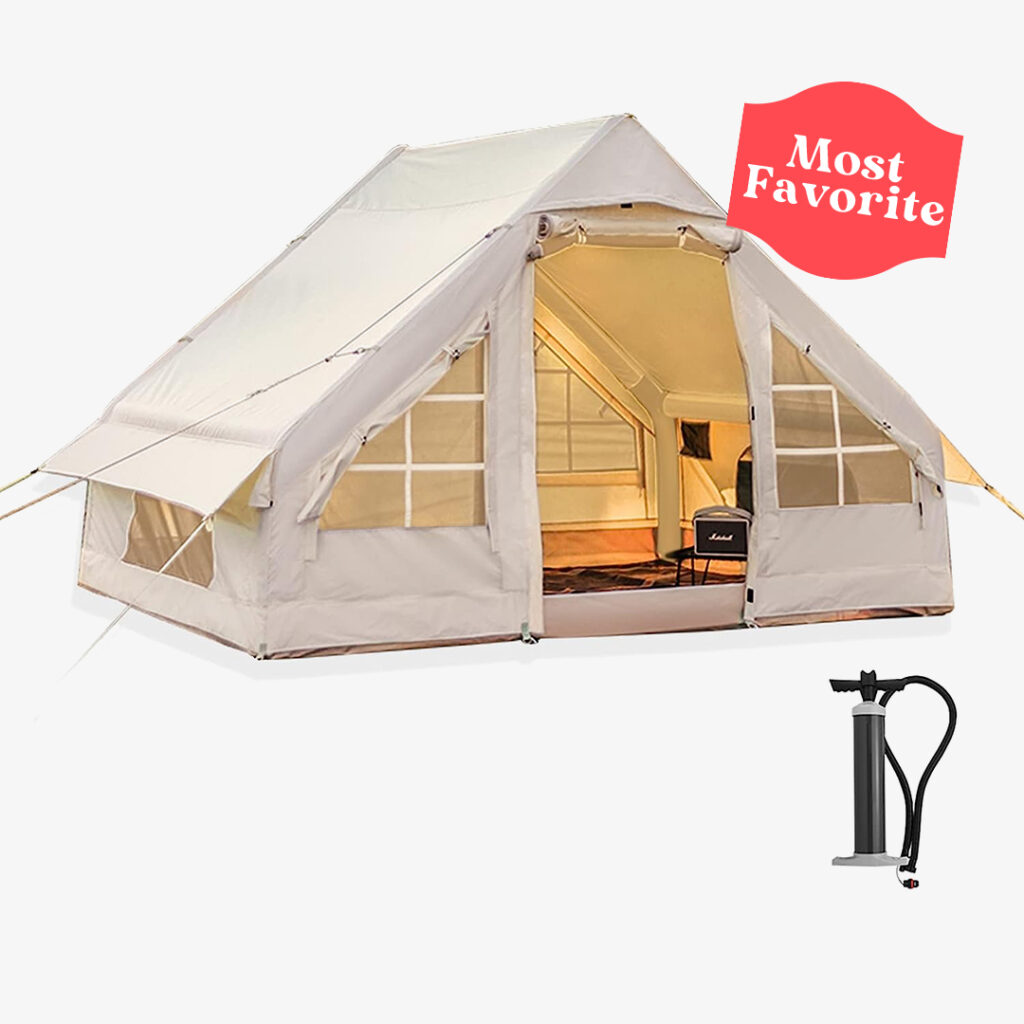 Inflatable Tent: Inflatable Camping Tent with Pump