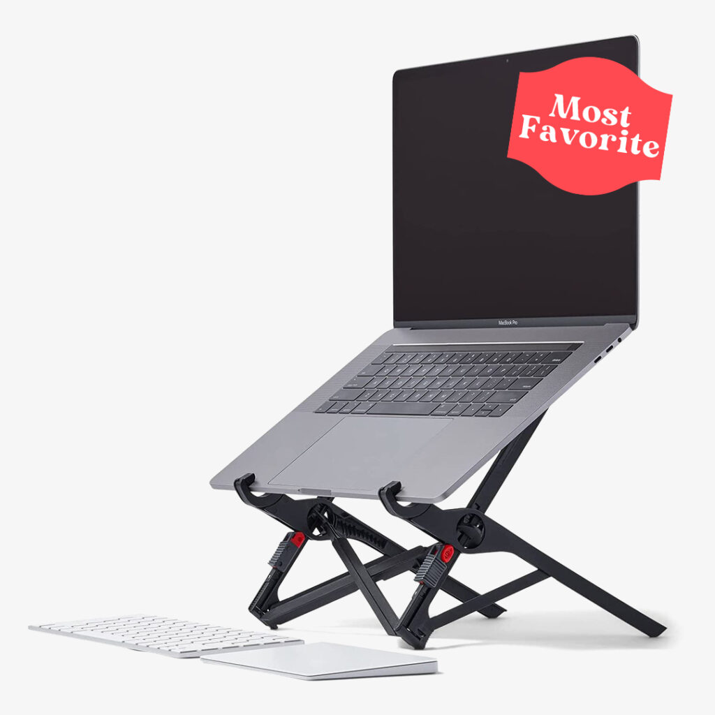 macbook standing: Roost Laptop Stand
