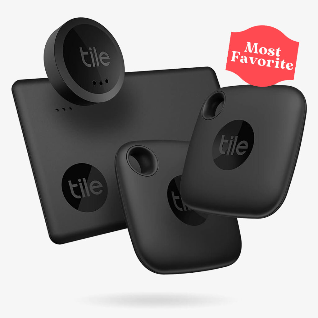 GPS Trackers for Luggage: Tile Mate Essentials 4-Pack
