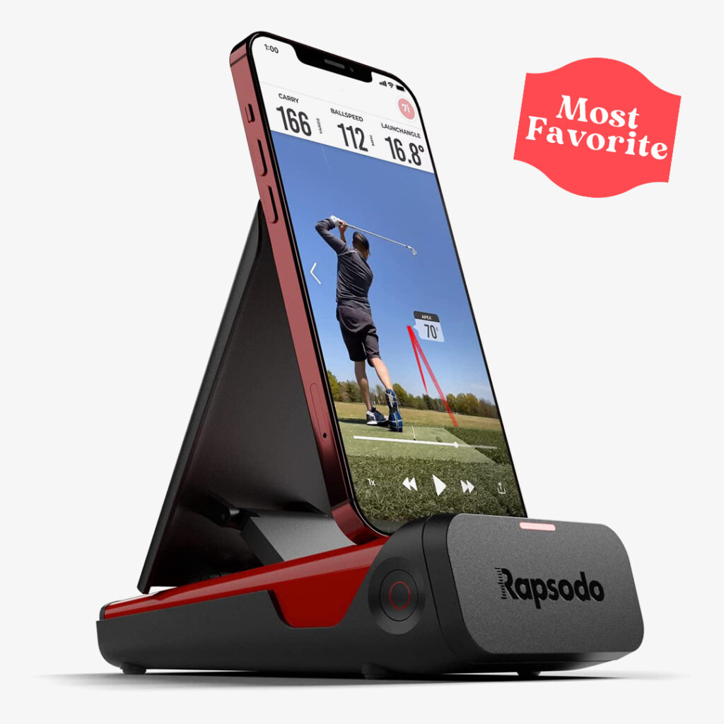 Rapsodo Mobile Launch Monitor for Golf with GPS Satellite View