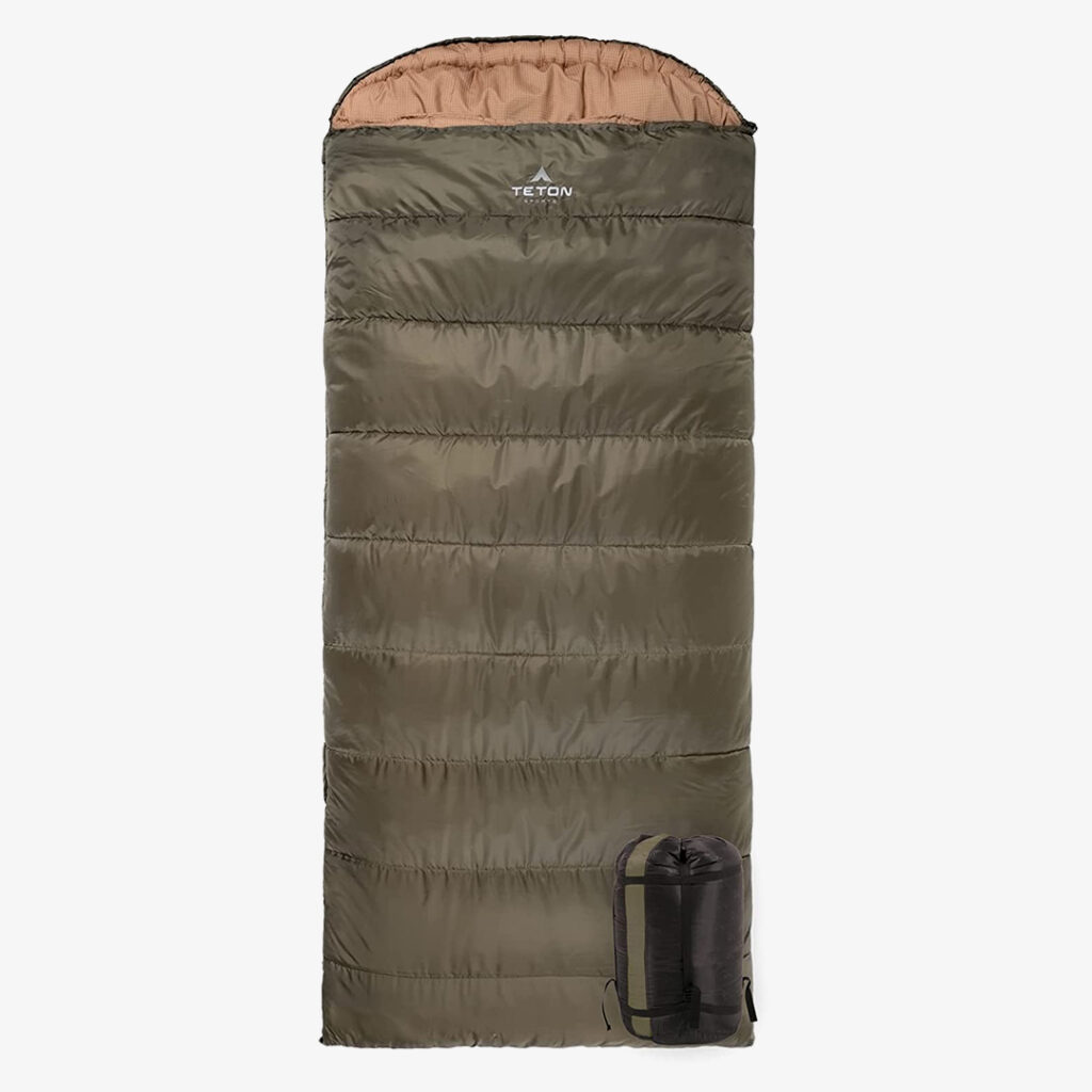 sleeping bag liner: TETON Sports Regular Sleeping Bag

