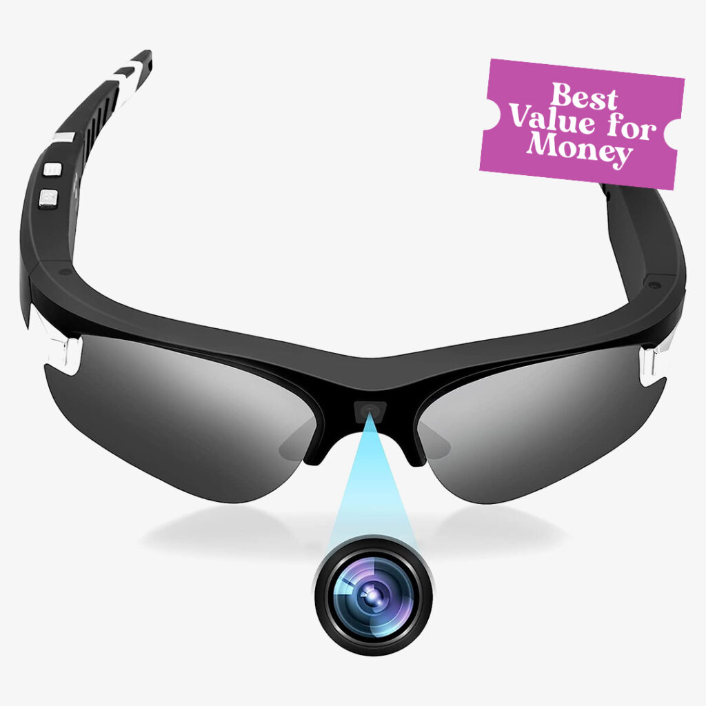 ValueMoney ZTCOLIFE Camera Video Sunglasses 1080P HD Outdoor Sports Smart Glasses