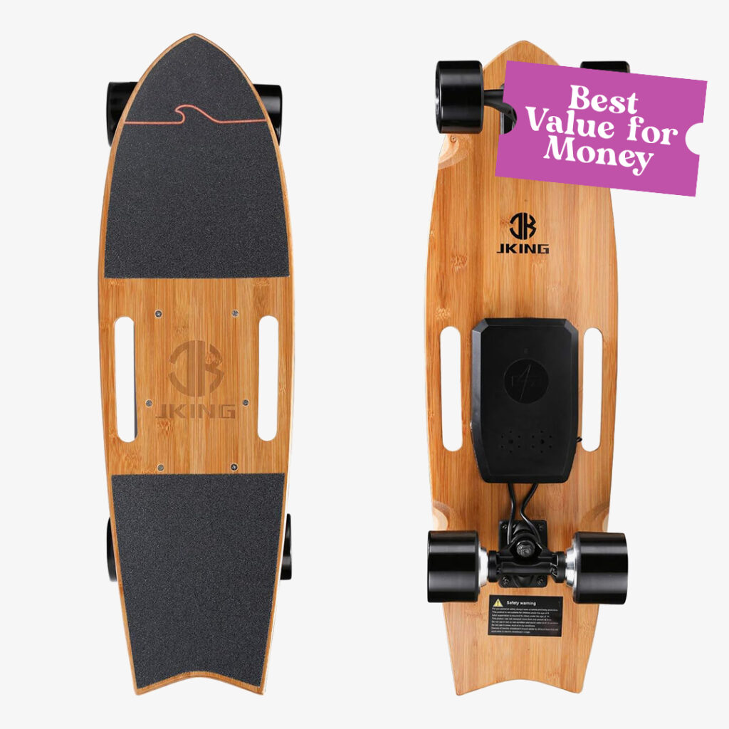 ValueMoney Jking Electric Skateboard Electric Longboard with Remote Control Electric Skateboard
