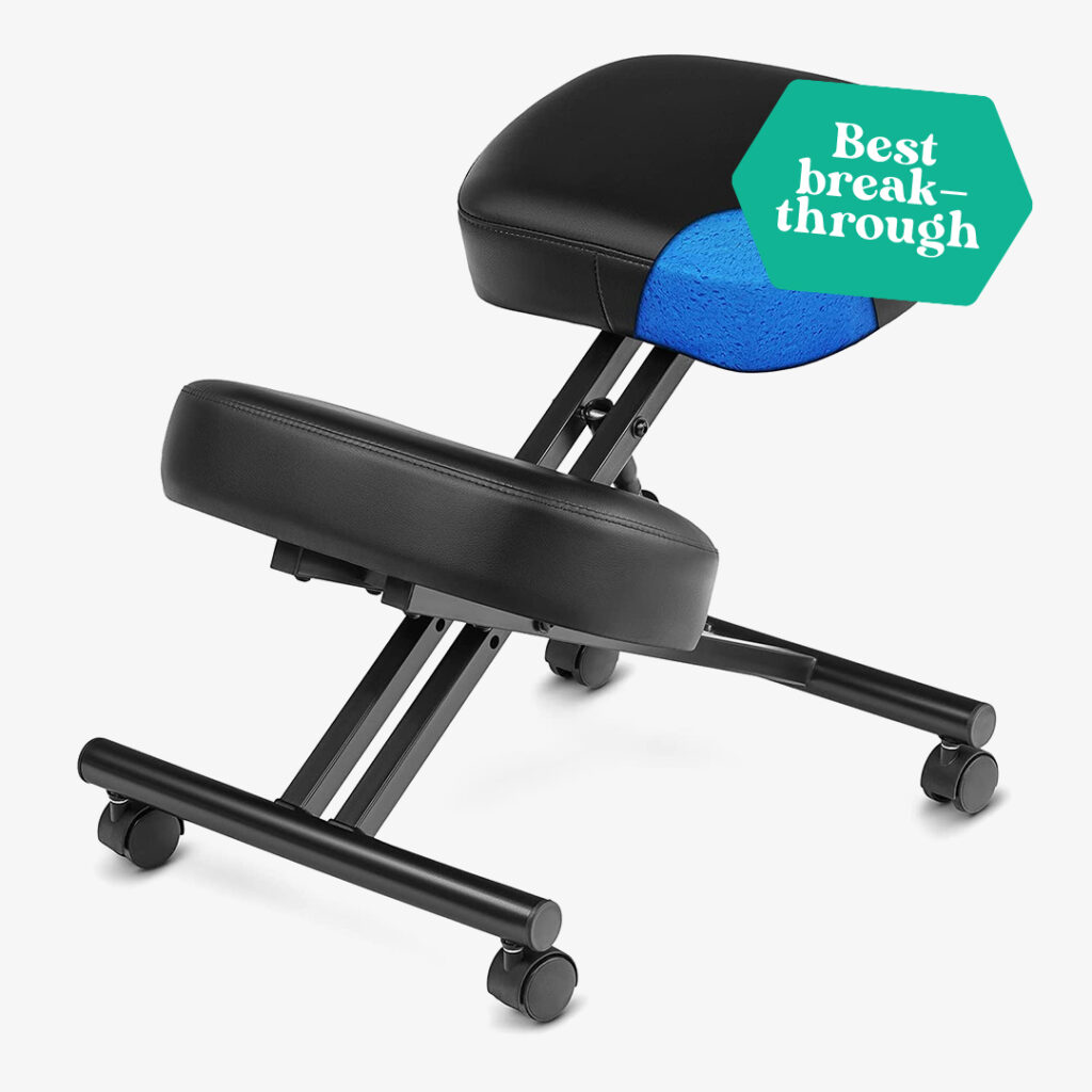 best breakthrough luxton home ergonomic kneeling chair