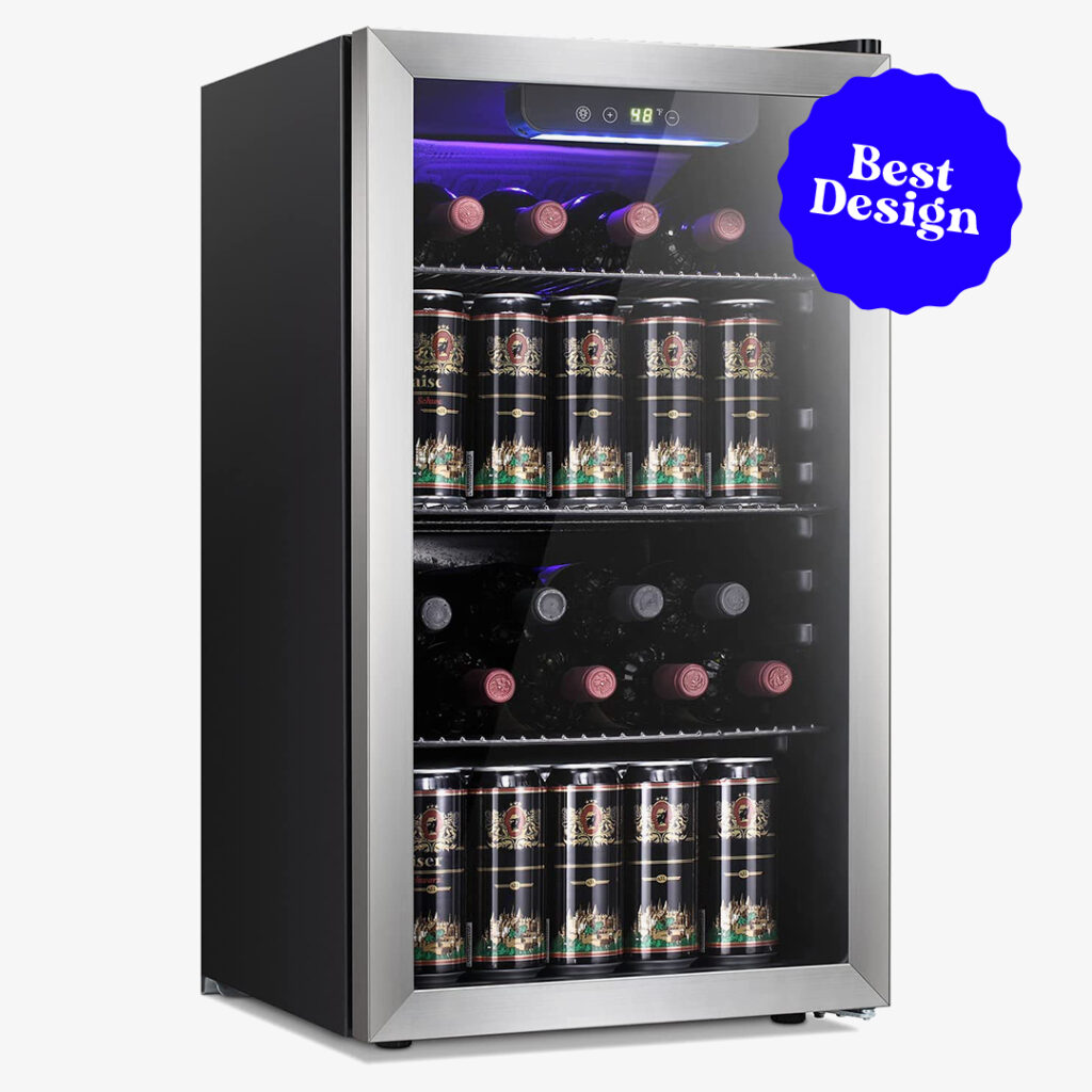 best design Antarctic Star 26 Bottle Wine Cooler or Cabinet Beverage Refrigerator