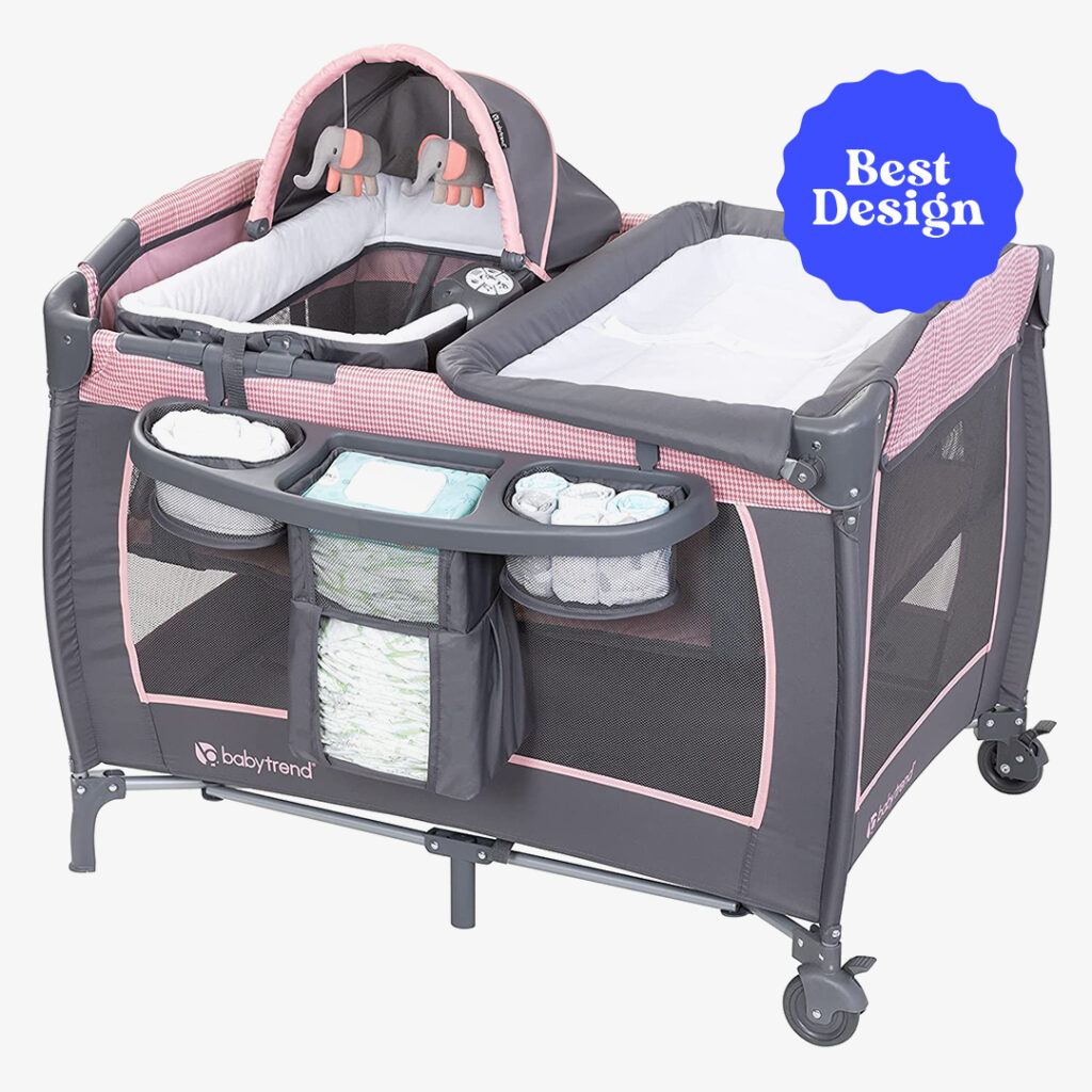 baby playpens: baby trend lil snooze