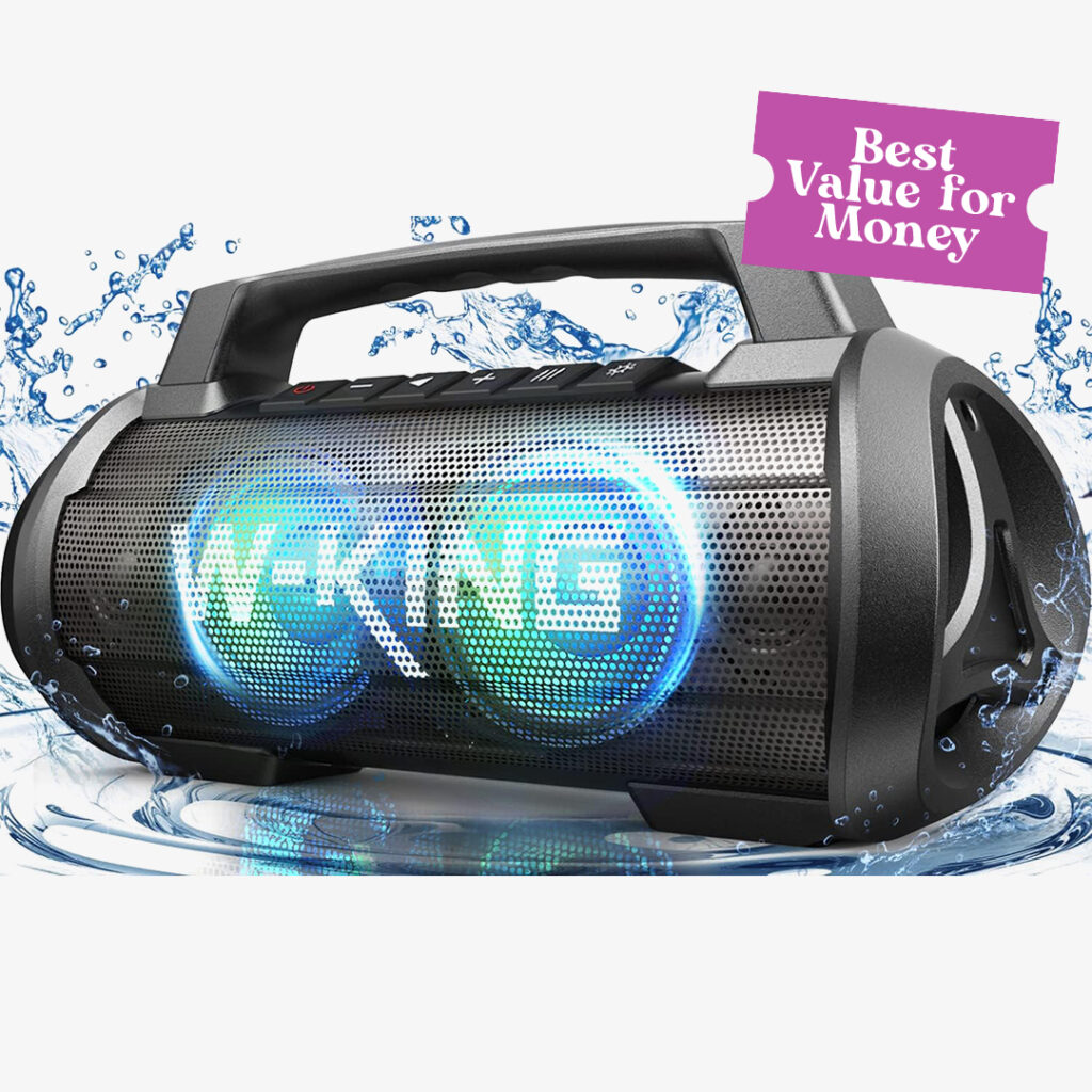 waterproof bluetooth speaker: w-king