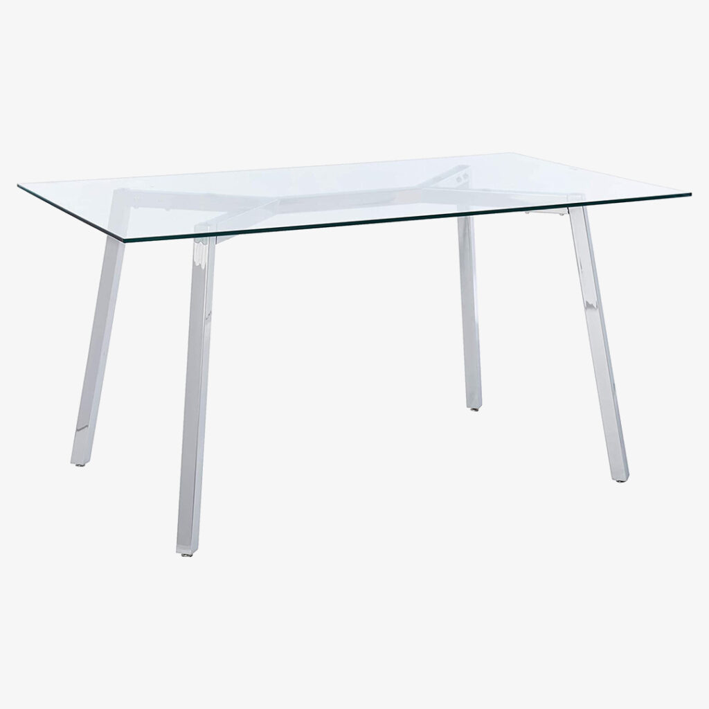 glass dining table: christopher knight home zavier