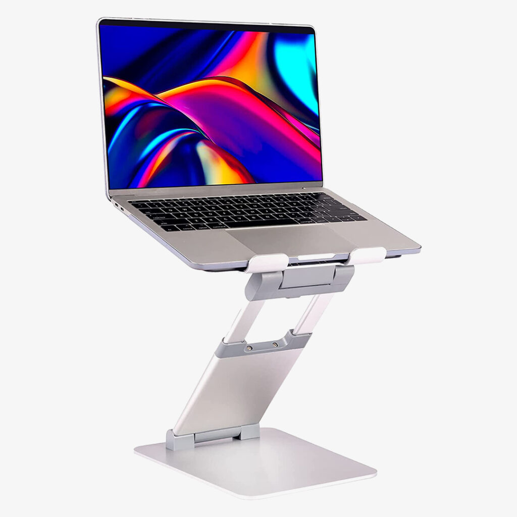 macbook standing: obVus Solutions Laptop Tower Stand
