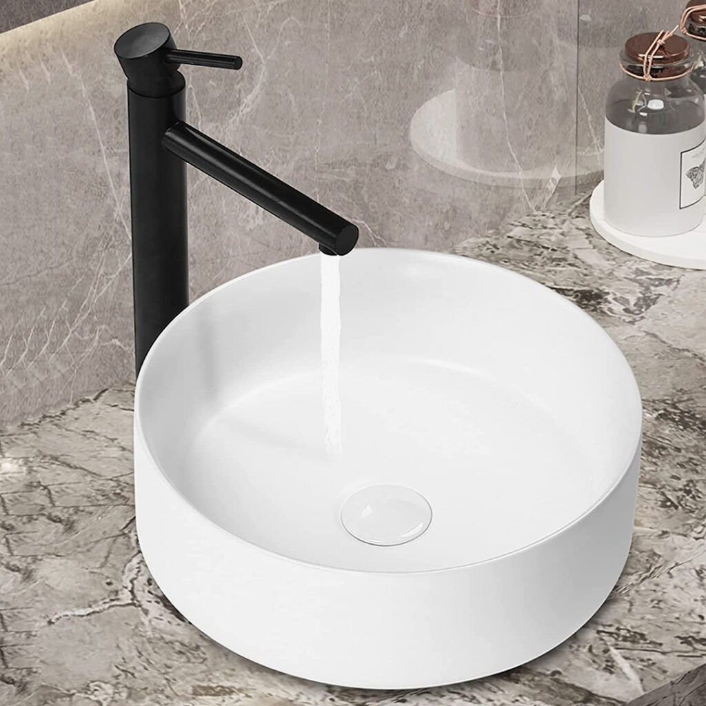 vessel sink modern: sentani ceramic