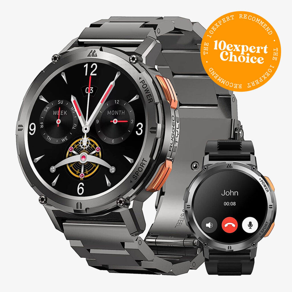smartwatch with best battery life: amaztim 