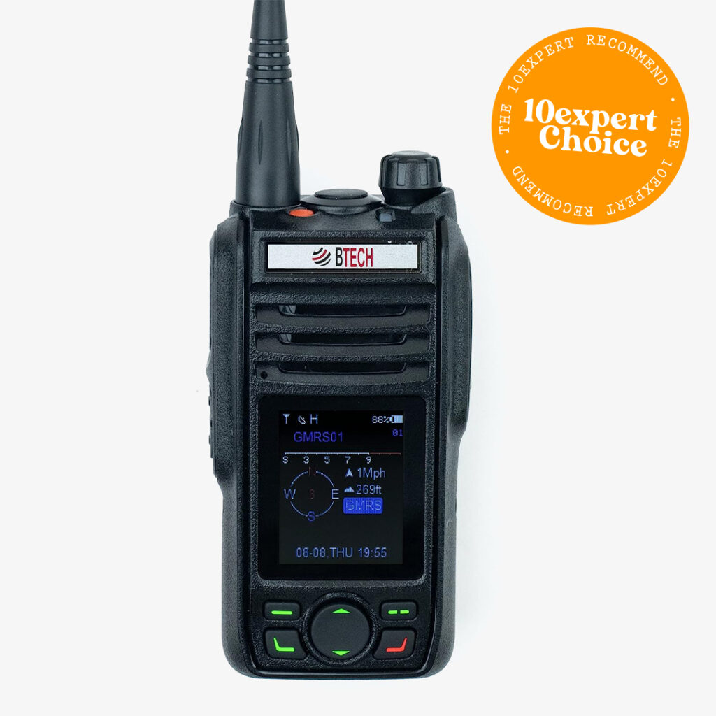 best long range walkie talkie: btech 
