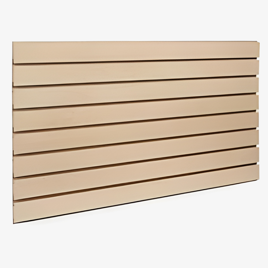 13 Maple Slatwall Panels Set of 2 Panels