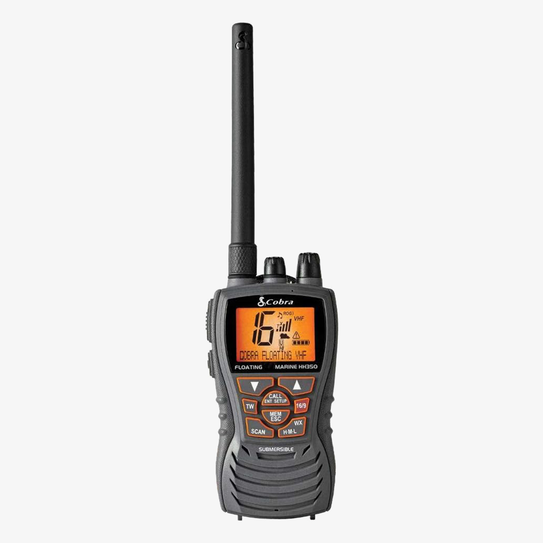 21 Cobra MR HH350 FLT Handheld Floating VHF Radio