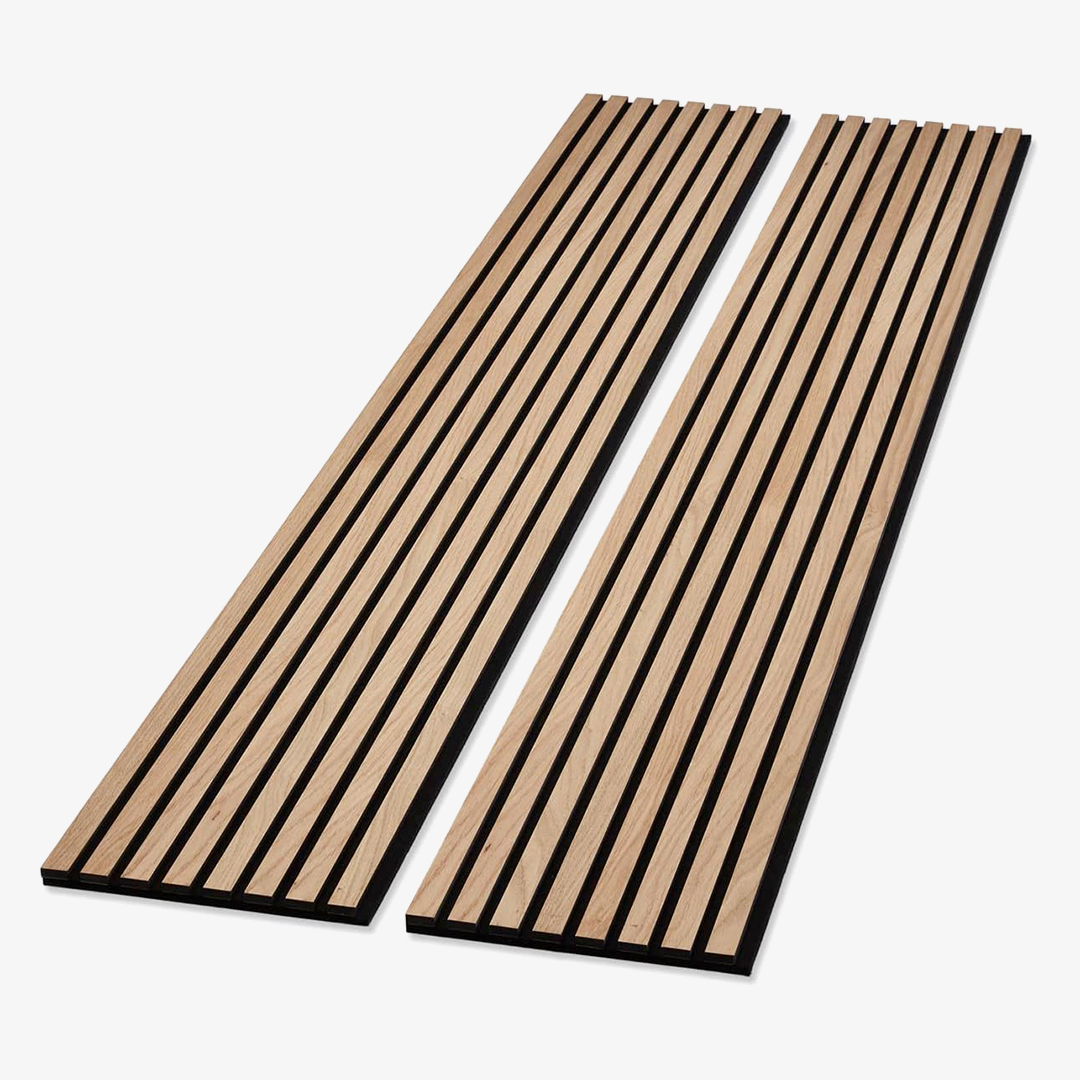 7 SLATPANEL Two Acoustic Wood Wall Veneer Slat