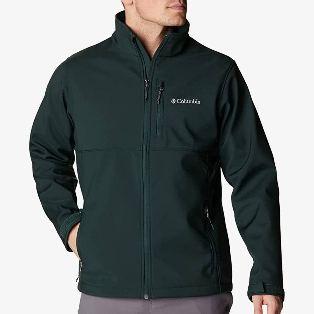 Best Men's Softshell Jackets: Columbia Men's Ascender Softshell Front-Zip Jacket
