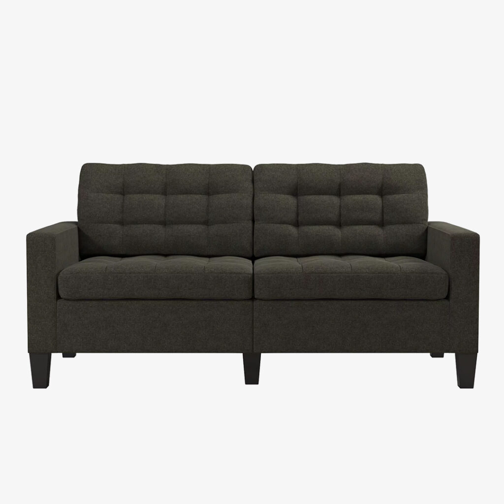 Couch under 500 USD: DHP Emily Upholstered Couch
