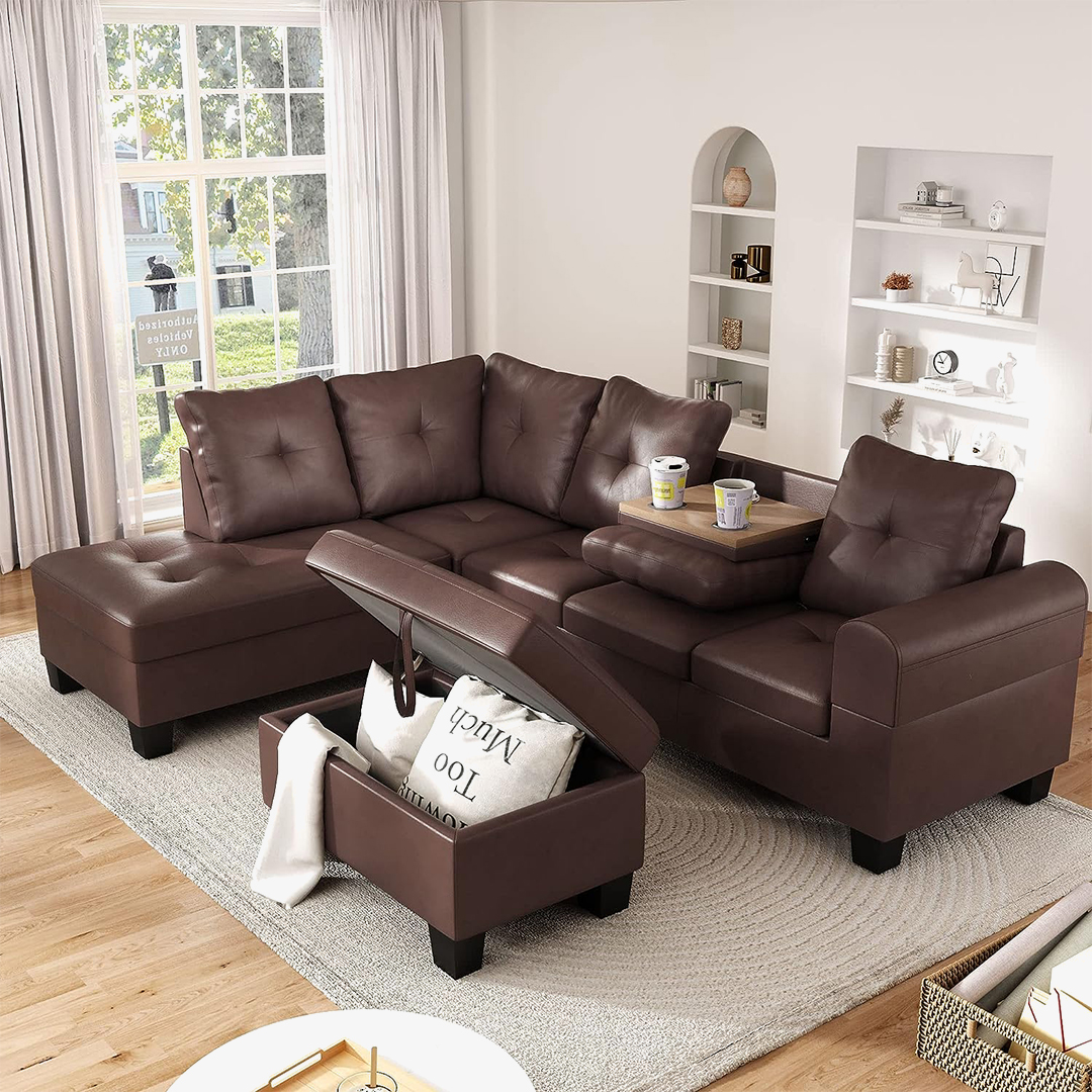 DKLGG Living Room Sectional Couch