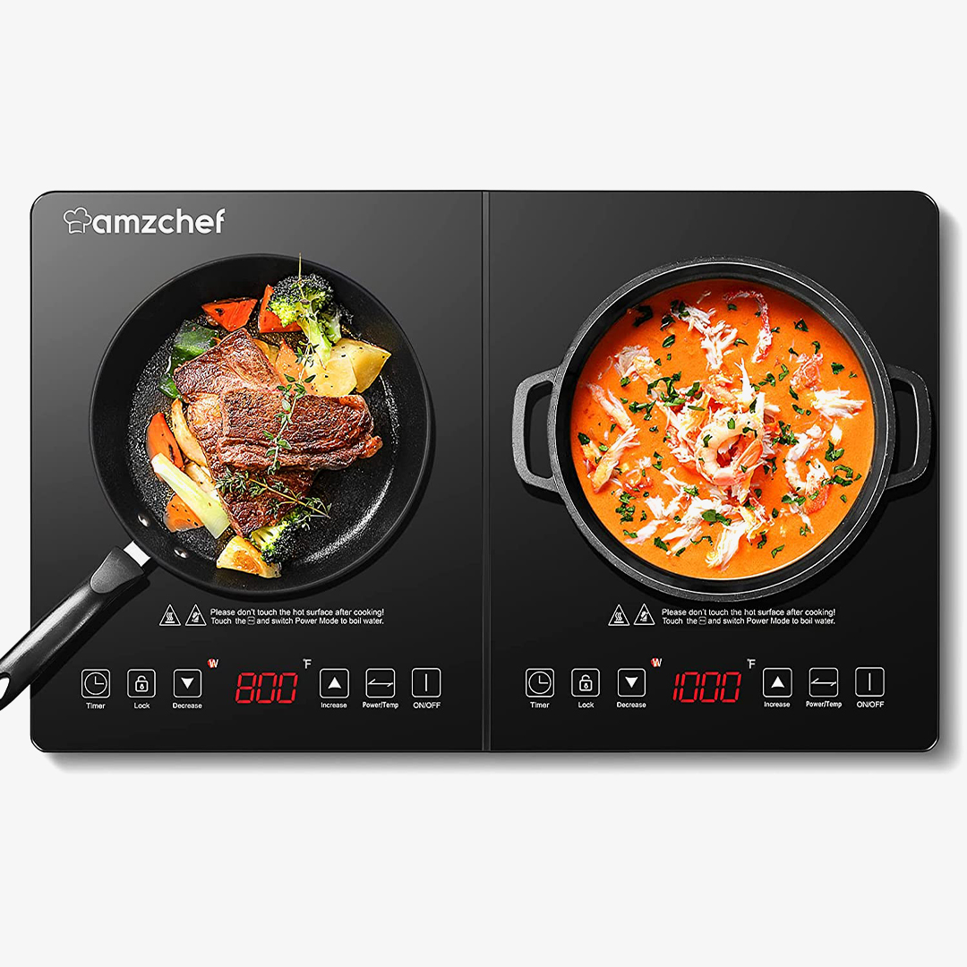 Double Induction Cooktop AMZCHEF