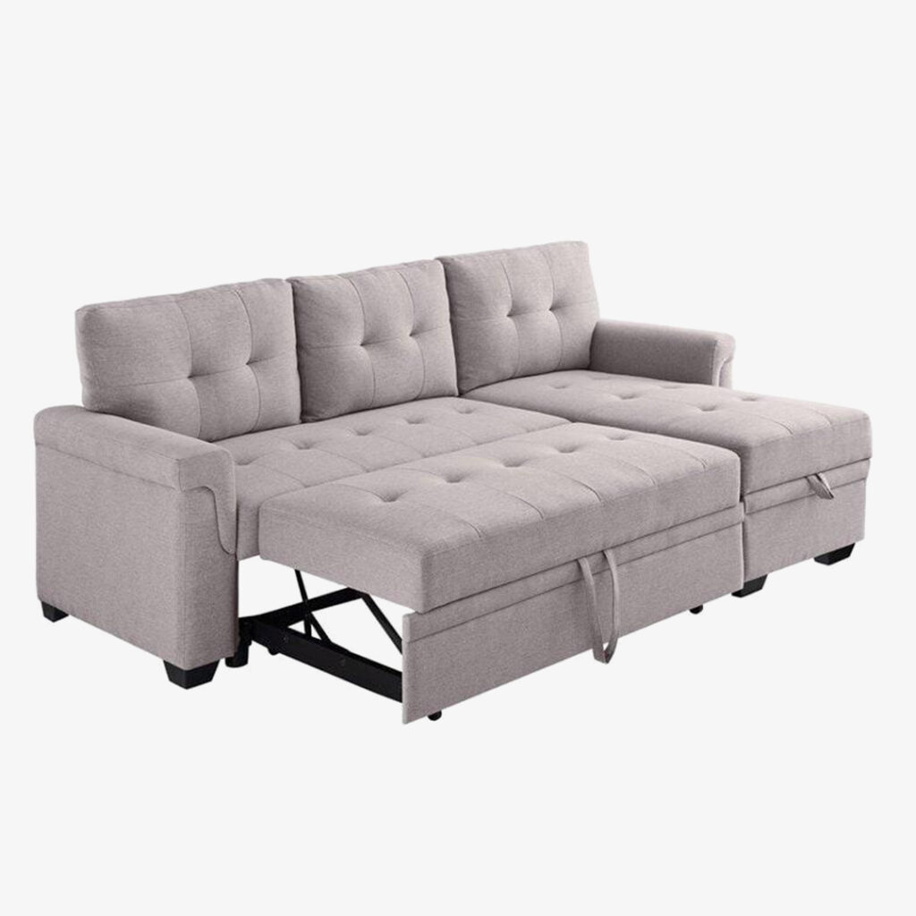 Eafurn 84'' Reversible Sectional Sofa
