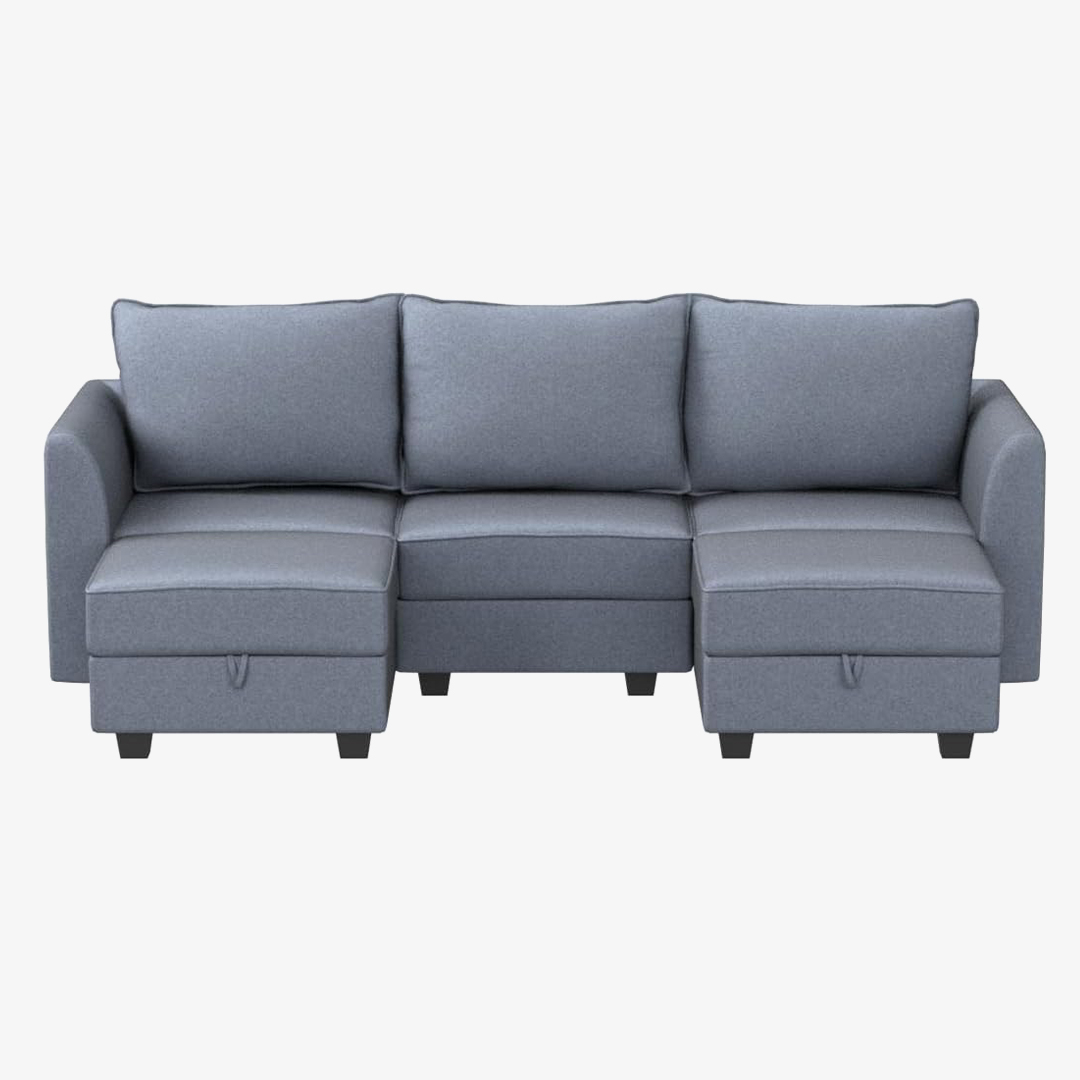 HONBAY Modular U Shaped Sectional Sofa