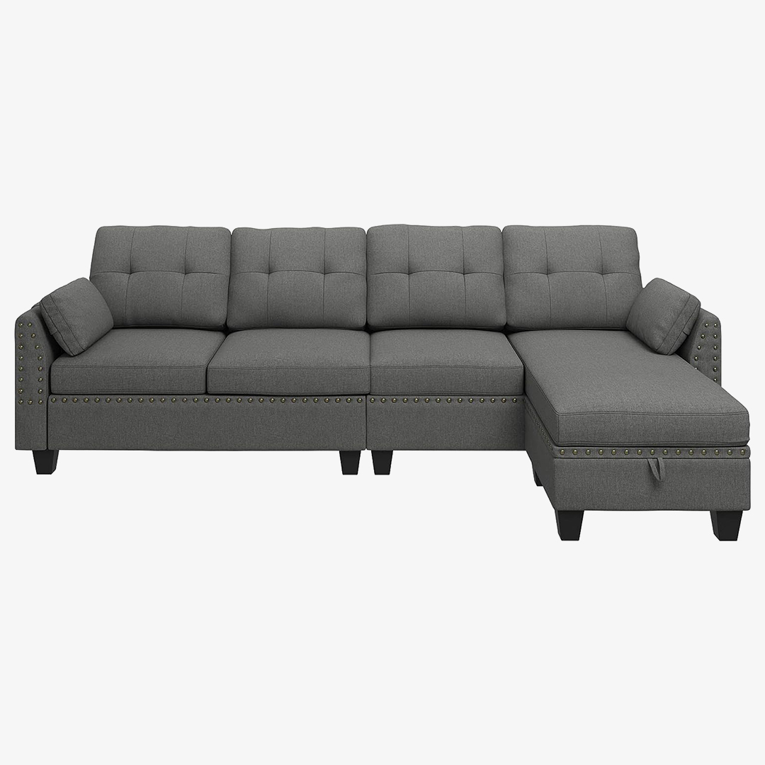 HONBAY Reversible Sectional Sofa L-Shape