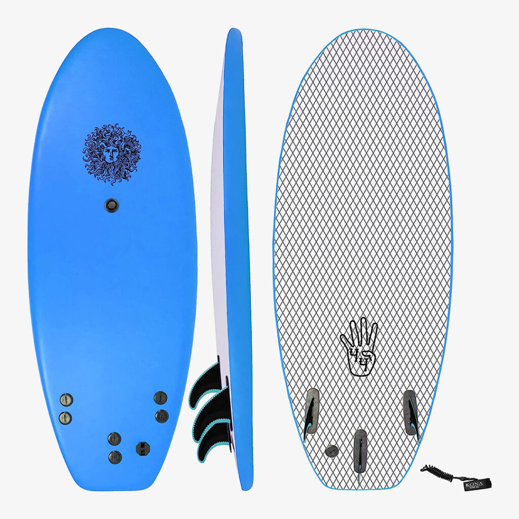 KONA SURF CO. The 4-4 Surfboard for Beginners Kids