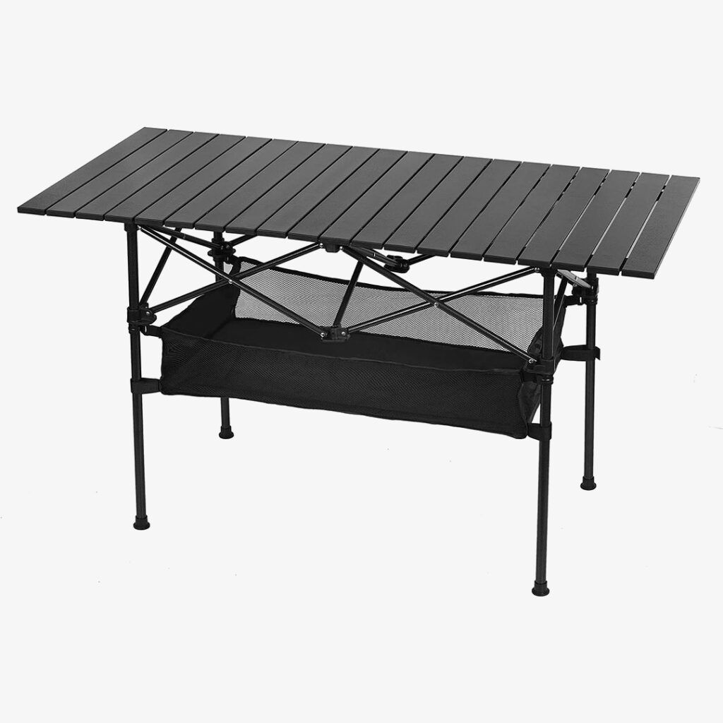 best camping kitchens: LEADALLWAY Folding Camping Table 
