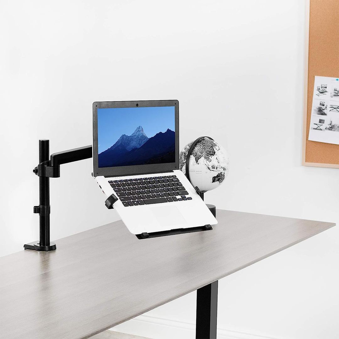 VIVO Universal Adjustable Laptop Holder Desk Mount