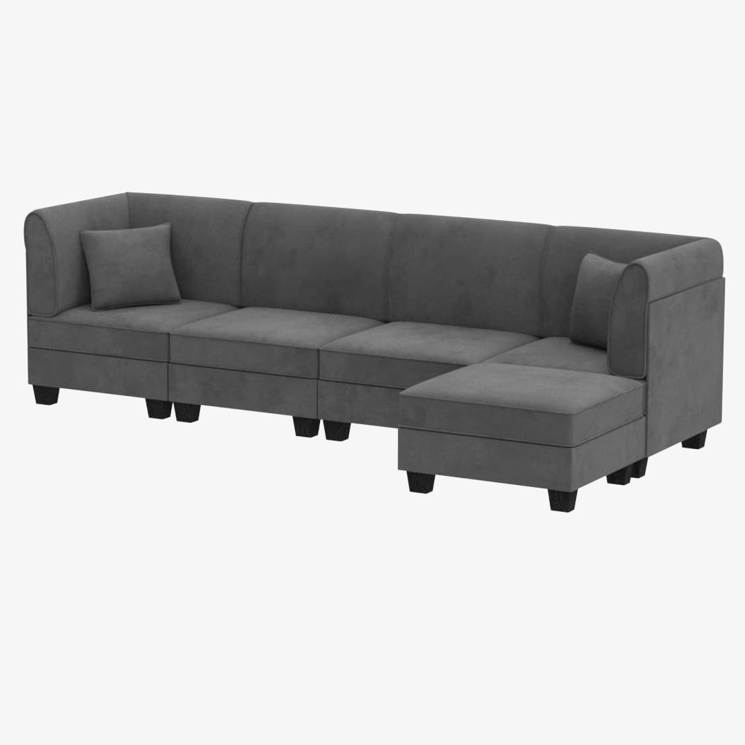 Vongrasig 5 Pieces Modular Sectional Sofa