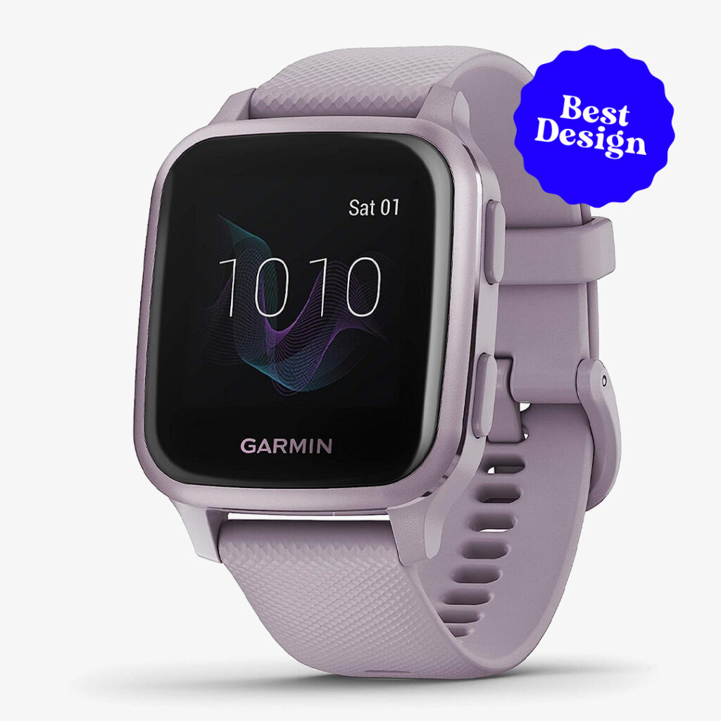 smartwatch with best battery life: garmin