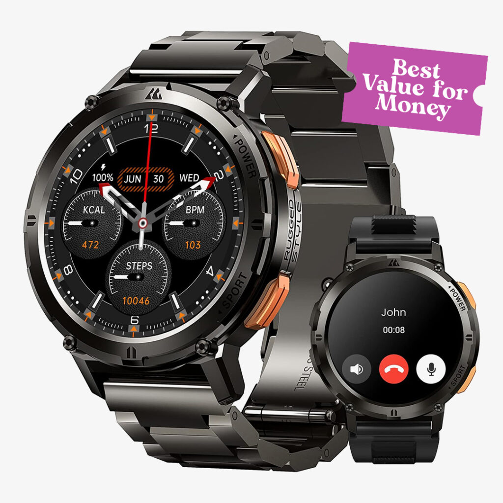 smartwatch with best battery life: kospet amoled
