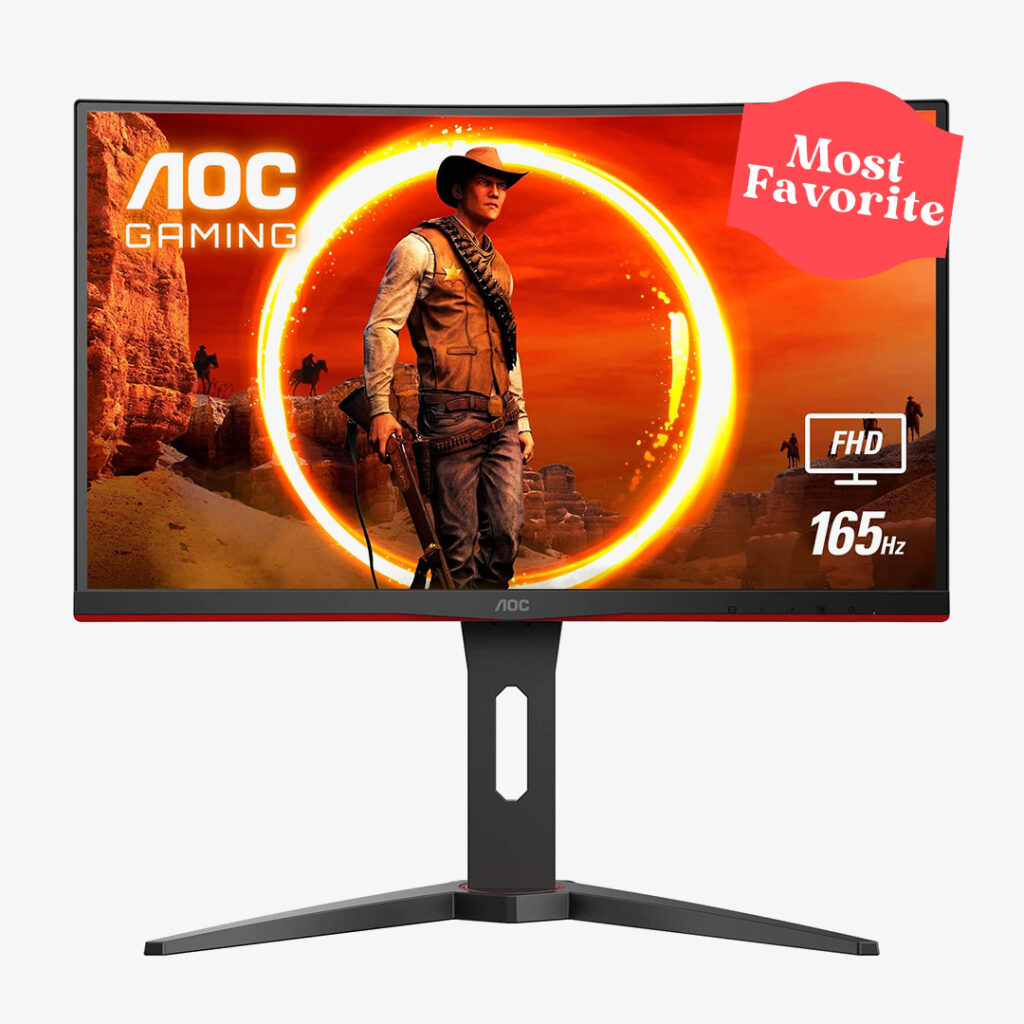 aoc 24-inch monitor: aoc c24g1a