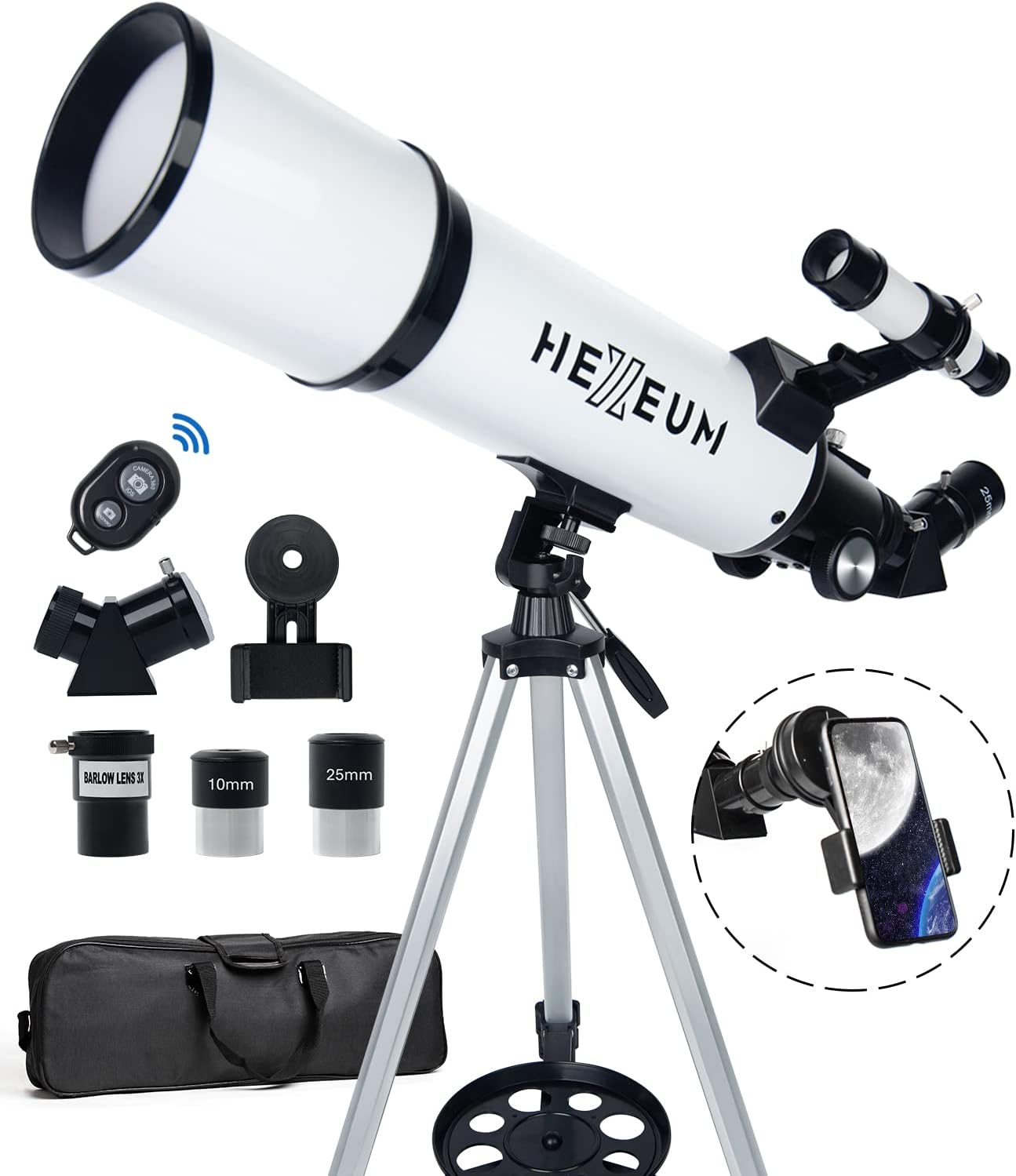11. HEXEUM Telescope 80mm