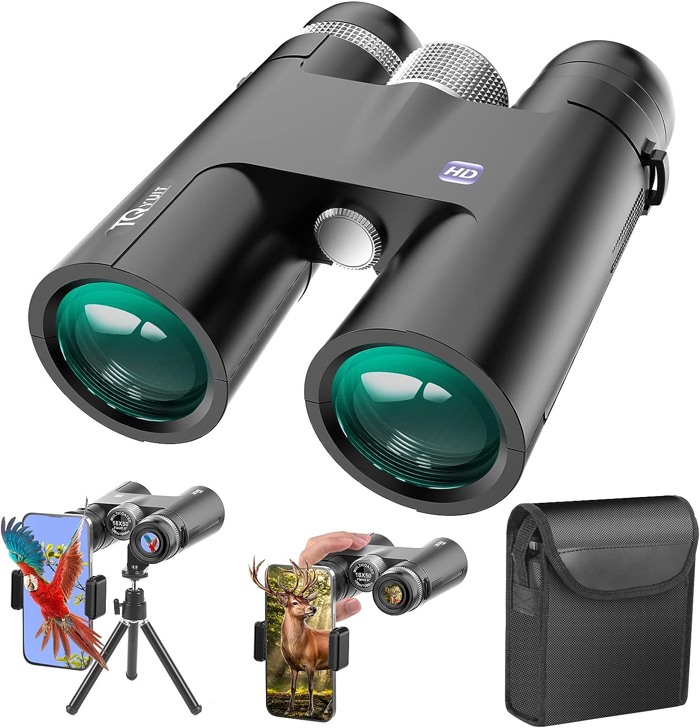 5. TQYUIT 18x50 HD Binoculars
