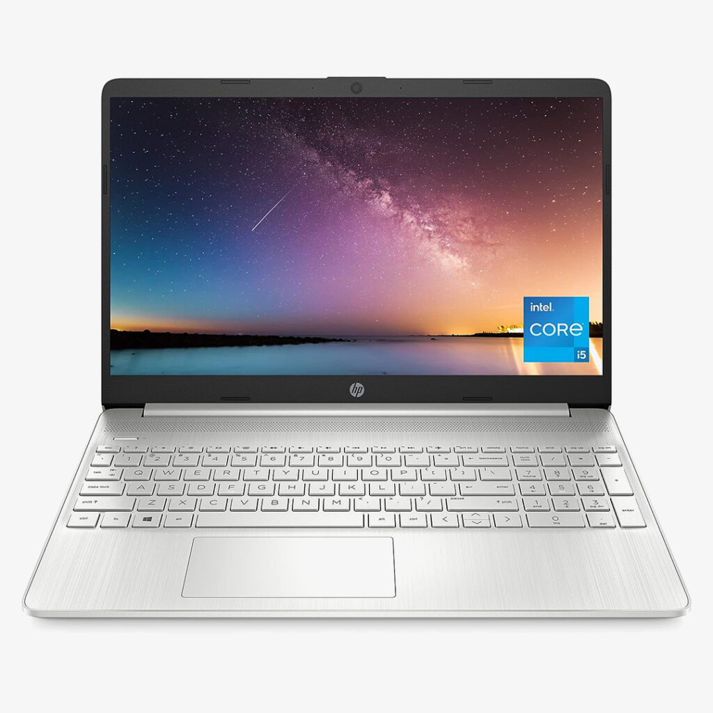 HP 15.6 Inch Laptop Intel Iris Xe Graphics