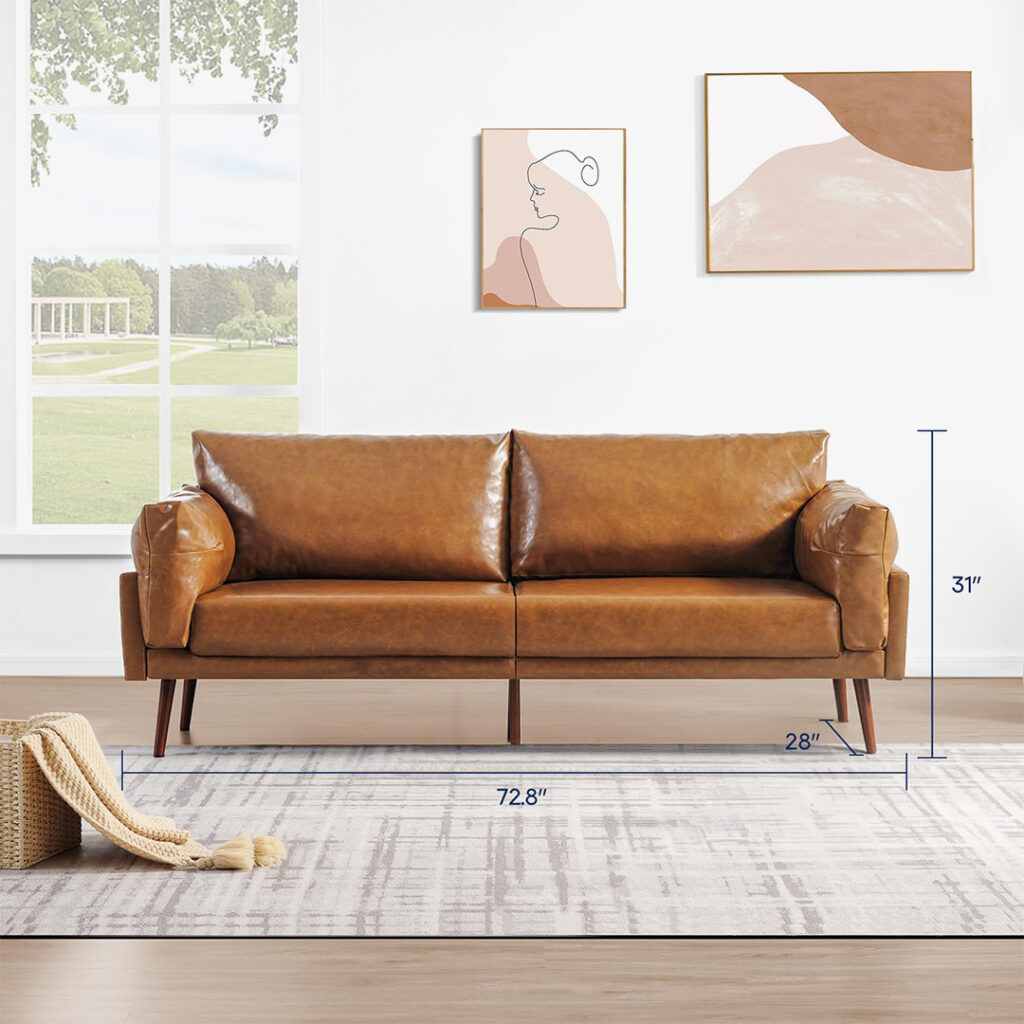 Vonanda Faux Leather Sofa Set