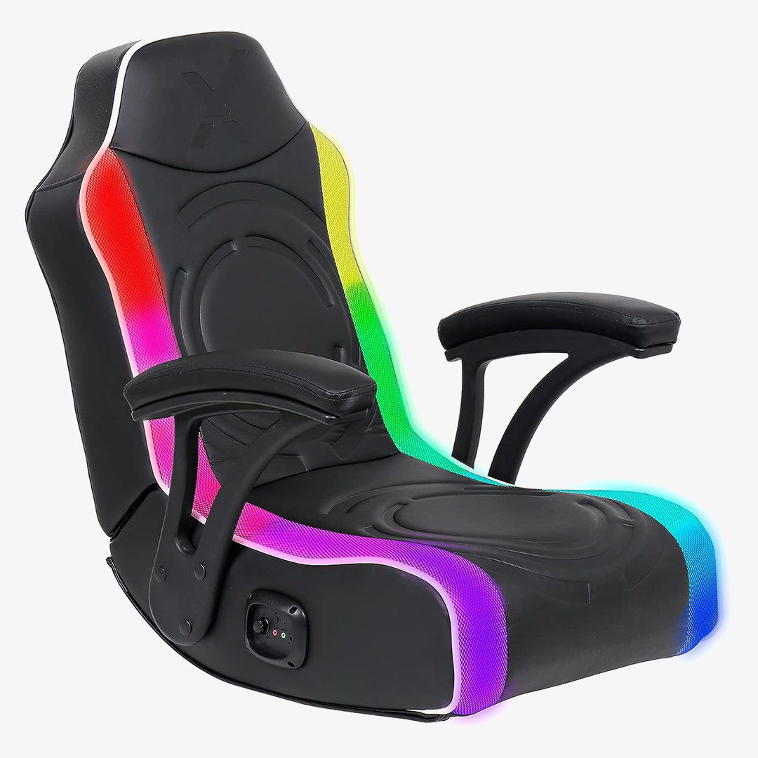 X Rocker Floor Gaming Chair - game room sofa