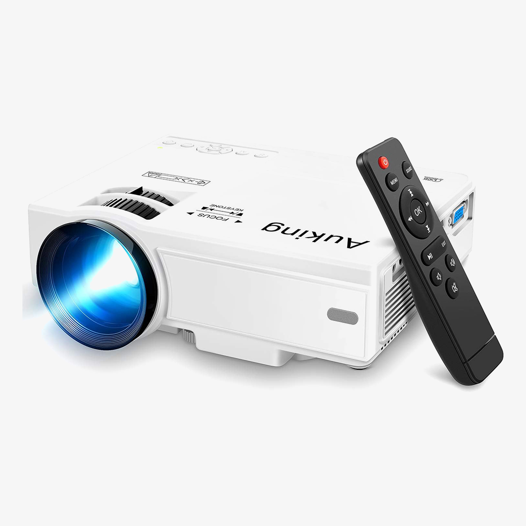 AuKing Projector 2023 Upgraded Mini Projector