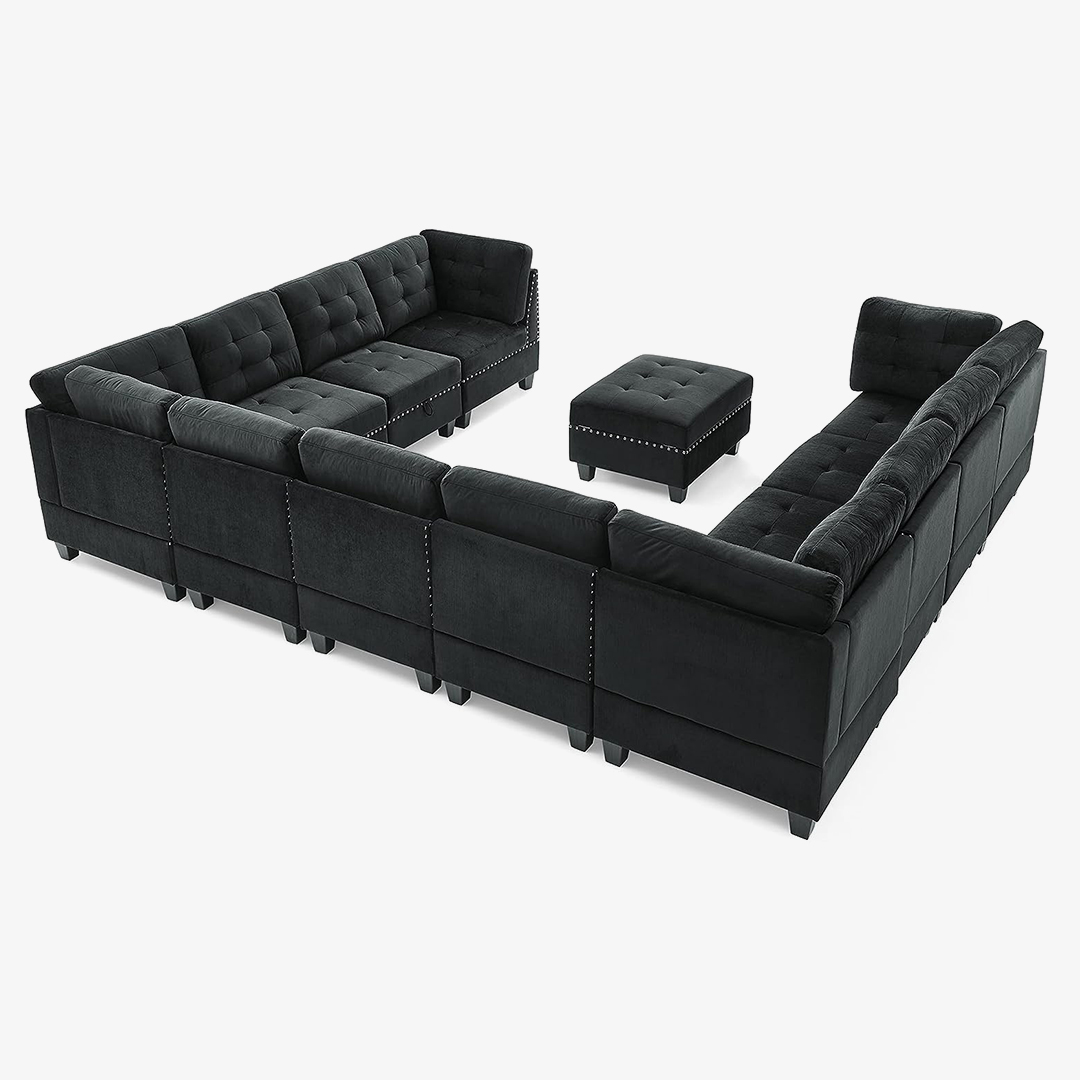 Black Sofa Living Room