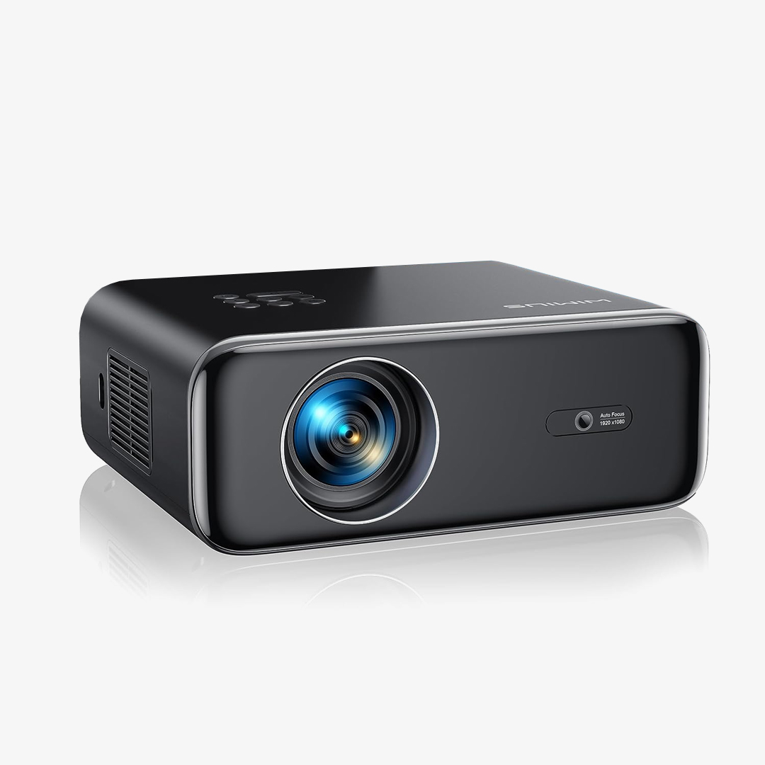 Projector with WiFi 6 and Bluetooth 5.2 500 ANSI Projector 4K